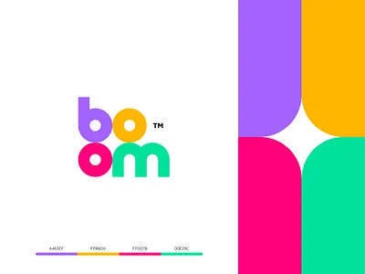 Boom Branding bang blast blast logo boom boom logo branding color colorful design explosion fun logo identity illustration logo mark pattern spg star symbol ui