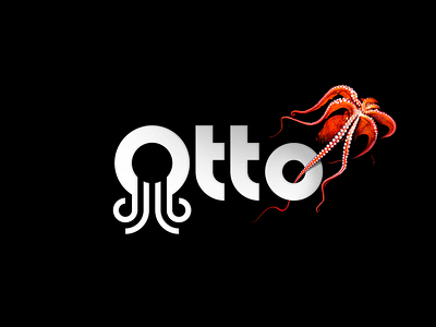 Otto for Octopus animal branding design identity letter logo logomark logotype mark o octopus sea symbol typography