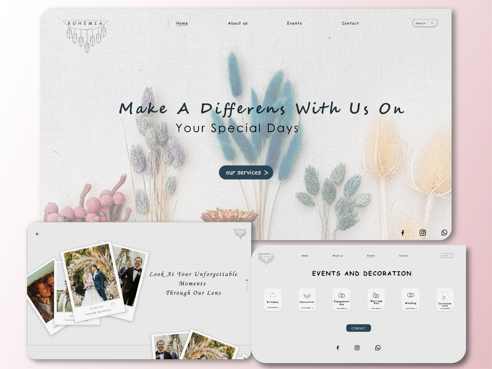 BOHEMIA by Simura on Dribbble