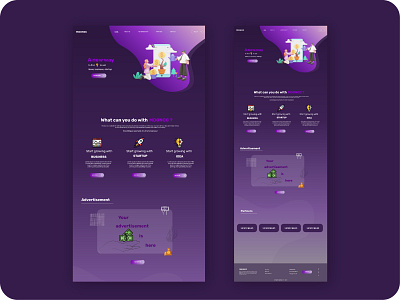 MOONOC (dark) app branding design graphic design illustration logo ui ux web web design