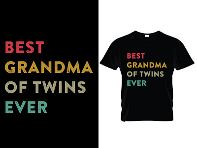 BEST GRANDMA OF TWINS EVER old