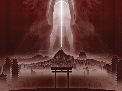 Steel Blood design fantasy illustration