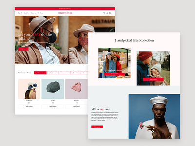 Midas Touch - E-Commerce Product Page clean clothing e commerce fashion minimalist store ui uiux web web design