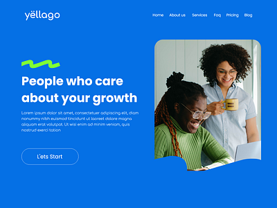 Landing page