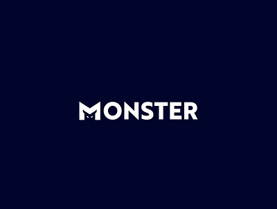 Monster design icon illustration logo logo make logo mark vector