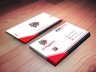 business card card design