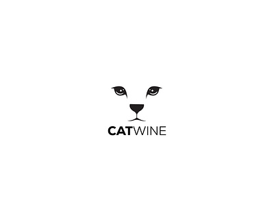 CATWINE logo design icon illustration logo logo make vector