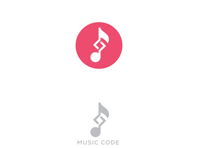 MusicCode Logo Design code logo codemusic music logo