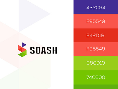 SOASH ECOMMERS LOGO design ecommers graphic design icon illustration logo logo make s