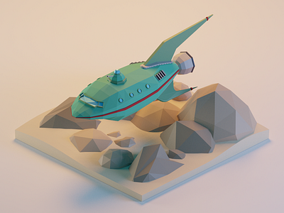 Planet Express ship