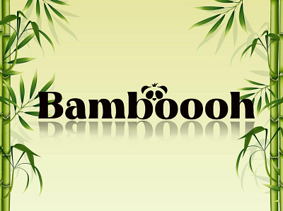 Bamboooh logo design 3d logo business logo design illustration logo photo editing typography