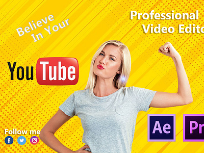 youtube Thumbnail 3d logo branding business logo design illustration logo photo editing typography