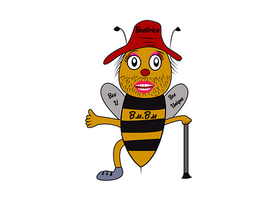 Bee logo design