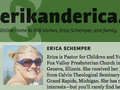 erikanderica.org: Home