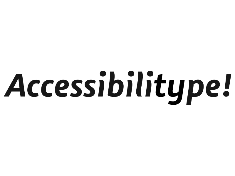 Accessibilitype azuro type typecon