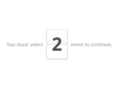 Flip Counter 2 clean countdown counter flip number simple ui