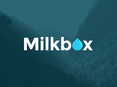 Milkbox branding clean identity logo logotype milk milkbox minimal simple type