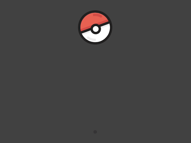 User-Controlled Poké Ball animation codepen minimal pokeball pokemon