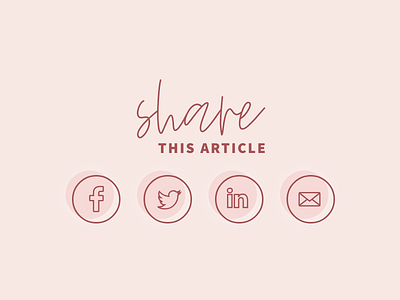 Daily UI – 010 Social Share