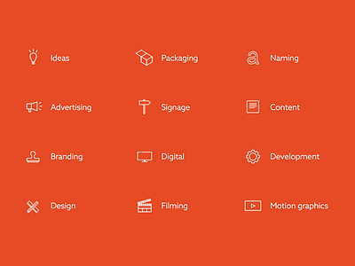 Creation/Product Icons