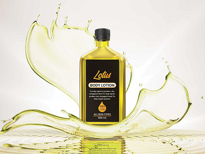 Oil Bottle Label Design branding graphic design labelbesi logo