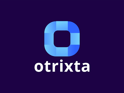 otrixta logo abstract logo branding business logo creative logo design graphic design illustration logo logotype ui vector