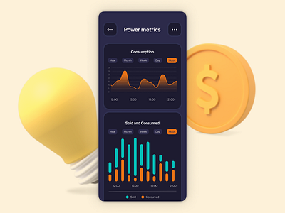 Daily UI 17: Analytics Chart analytics app app design chart clear compare dailyui dailyuichallenge dark dashboard design diagram figma statistics ui ui design