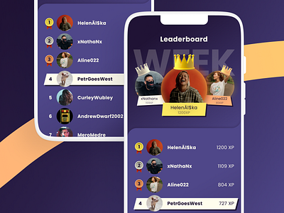 Leaderboard // Daily UI 19 app application chart chess dailyui dailyuichallenge design figma game game design game ui leaderbord modern nft ui