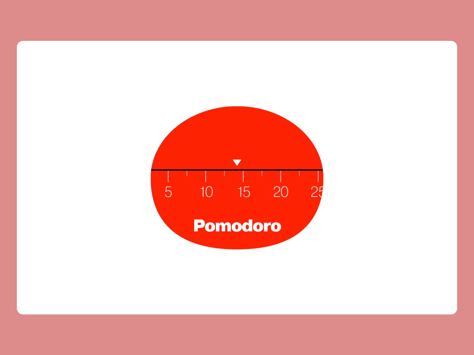 Pomodoro physical timer coming soon page | Daily UI