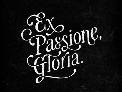 Handlettering: Glory handdrawn handlettering inspiration lettering type typography vintage