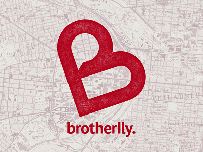 Logo: Brotherlly branding logo logotype monogram philadelphia philly