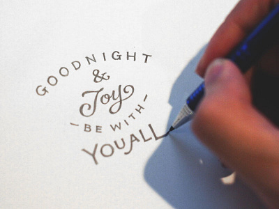 Handlettering: The Parting Glass