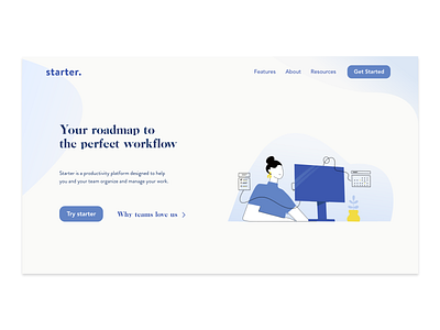 Starter Landing Page