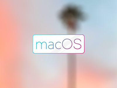 macOS Concept Icon – macOS Ventura apple branding icon logo mac mac os x os x