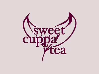 Sweet Cuppa Tea: Logo Reject brand brand identity branding logo logos marketing rebrand refresh tea