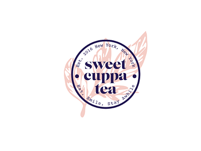 Sweet Cuppa Tea: Logo Final