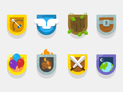 Club Themes badges houses icons themes