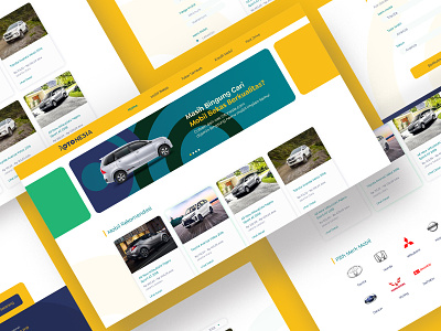 Otonesia Website Design automotive automotive design car car design otonesia sell a car selling car uiux web design webdesign website design