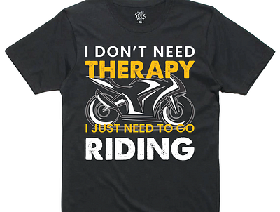 I don't need Therapy biker camping rider runing t shirt