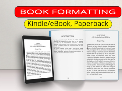 Ebook, paperback formatting, Reformat or recreate design ebook cover edit fix error format kindle cover pdf recreate redo reformat resize