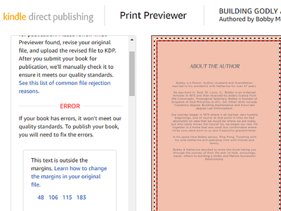 Fix kdp error cover/manuscript ebook formatting fix fix error format formatting kdp error cover kdp manuscript error kindle cover