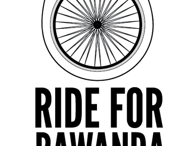 Ride for Rawanda Dribble birthday charity:water league gothic poster typography