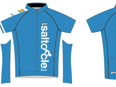 Blue version of Team Jersey v2 bicycling cycling jersey racing