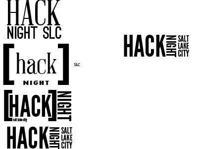 Something is coming... branding hack logo night programming