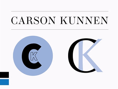 Personal Branding - Carson Kunnen branding logo name personal branding