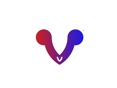 V - Studio branding logo music music logo record label