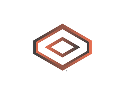 Geometric Logo Design branding design geometric logo isometric logo logo