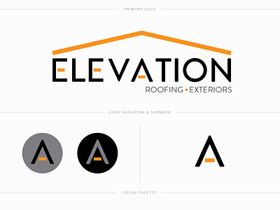 Elevation Roofing & Exteriors Branding