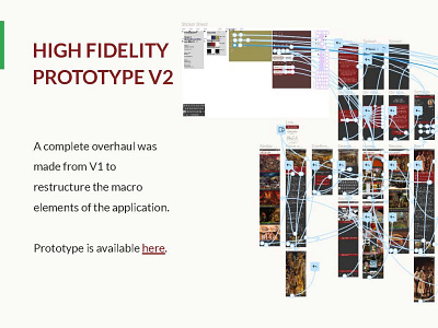 HIGH FIDELITY PROTOTYPE V2 ui ux ux design ux research