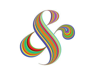 Rainbow Amp ampersand